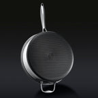 Hybrid Deep Sauté Pan with Lid, 5.5-Qt